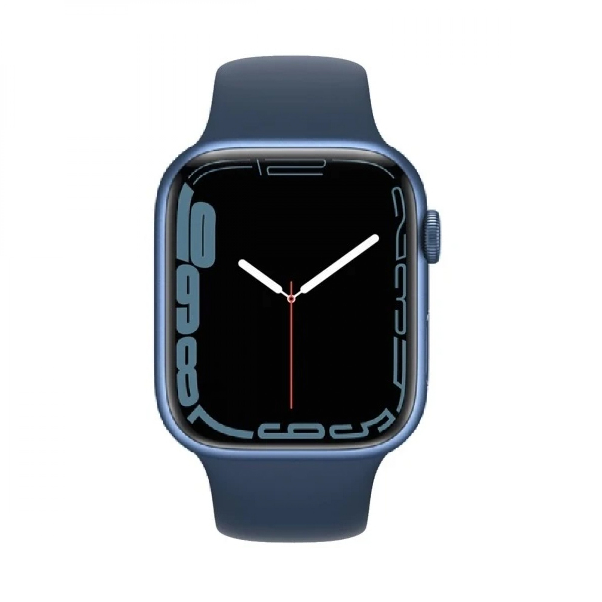 Apple Watch Series 7 GPS 45mm Blue Aluminum Case With Blue Sport Band (MKN83) б/у
